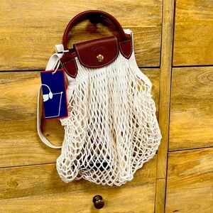 Longchamp Netted Beach Bag